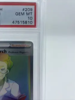 PSA 10 GEM MINT 2020 Pokemon SWSH Full Art Secret Professor's Research #209 - Image 3