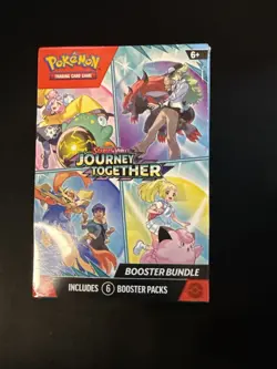 Pokemon TCG Journey Together Booster Bundle SEALED - 6 Booster Packs - Image 1