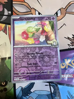 Lillie's Comfey 068/159 Common Journey Together Pokemon Reverse Holo Near Mint - Image 1