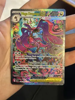 Pokemon TCG Mega Dragalge EX 118/086 Chaos Rising Pack Fresh Near Mint - Image 1