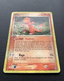 Pokemon Company Ditto (Charmander) 37/113 EX Delta Species Uncommon Regular 2005 - Image 4