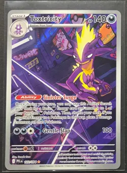 Toxtricity 103/094 Phantasmal Flames Ultra Rare Pokemon 2025 - Image 1