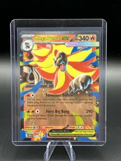 Pokemon Chaos Rising Mega Pyroar EX 015/086 - Image 1