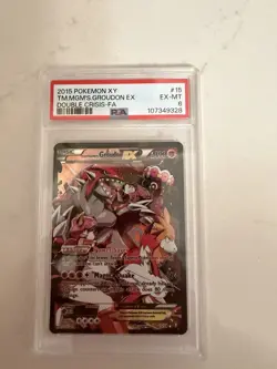 2015 Team Magma’s Groudon Ex 15/34 Double Crises-FA PSA 6! POKEMON Rare Low Pop - Image 5