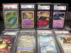 mixed graded pokemon lot cards - Image 1
