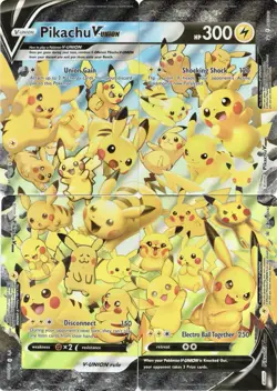 Pokemon - Pikachu V-Union SWSH139-142 Celebrations TCG Full 4 Card Promo Set LP - Image 1
