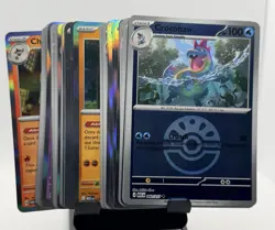 50 Card Pokemon Lot Holo And Reverse Holo Cards Bulk Pack - Image 1