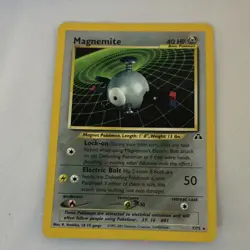 Magnemite Neo Discovery 7/75 Holo Rare 2001 Nintendo Pokemon Card - Image 1