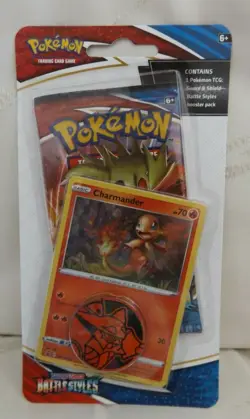 Pokemon Trading Card Game TCG Sword & Shield - Charmander - Booster Pack - NEW - Image 1