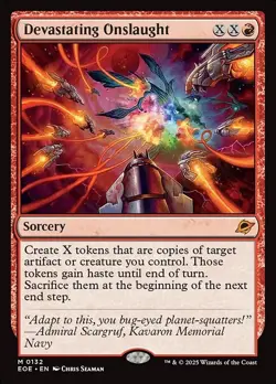 Devastating Onslaught [EOE] #132 NM MTG - Image 1