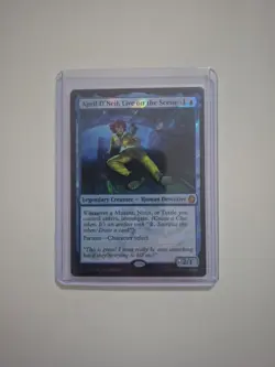 April O'Neil, Live on the Scene MTG TMNT Surge Foil - Image 1