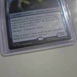 April O'Neil, Live on the Scene MTG TMNT Surge Foil - Image 2