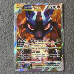 Pokemon TCG Lucario VSTAR SWSH291 Sealed Black Star Promo Crown Zenith NM - Image 1