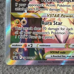 Pokemon TCG Lucario VSTAR SWSH291 Sealed Black Star Promo Crown Zenith NM - Image 3