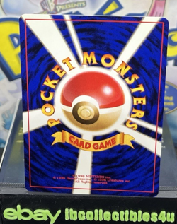 Lightning Energy Base Set 1996 Japanese Pokemon Card Vintage TCG N/MINT F/S - Image 2