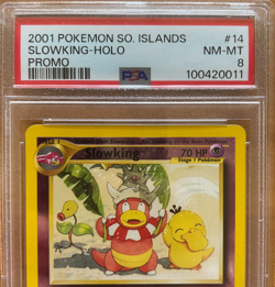2001 Slowking #14 SOUTHERN ISLANDS Promo PSA 8 Reverse Holo Pokemon TCG. - Image 3