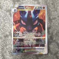 Pokemon Lucario VSTAR Holo Fighting 270 HP English SWSH291 Card 5ban Graphics - Image 1