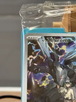 N's Zekrom 031 Pokemon Center Stamped black star Promo Ascended Heroes Sealed - Image 3