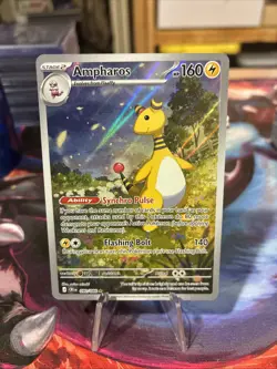 Ampharos 090/086 - Pokemon TCG - Chaos Rising Illustration Rare Holo - Image 1