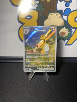 Pokemon TCG Ampharos 090/086 Me04: Chaos Rising Illustration Rare Holo - Image 3