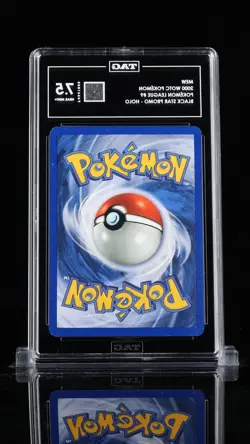 Mew 2000 WOTC Pokemon #9 Pokemon League Black Star Promo Holo Tag 7.5 - Image 2