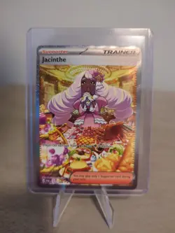 Pokemon TCG Jacinthe POR 122/088 Trainer Supporter Special Illustration Rare - Image 1