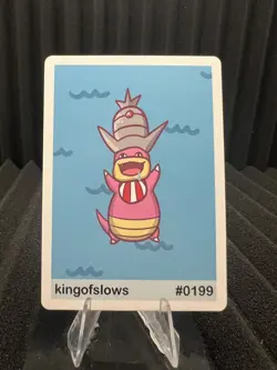 Kingofslows (Slowking) #199 - Gen 2 Pookiemoot Fan Art- Pokemon - Image 1