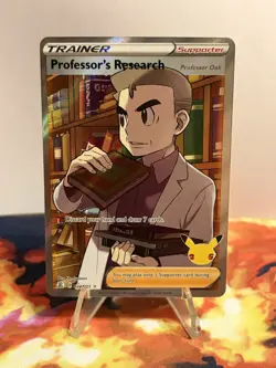 Pokemon TCG Professor’s Research Full Art 024/025 Celebrations - Image 2