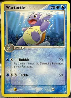 Wartortle - 42/100 - Uncommon LP English Pokemon EX Crystal Guardians - Image 1