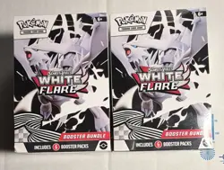 Pokemon TCG White Flare Booster Bundle Lot Of 2 *Factory Sealed* - Image 1