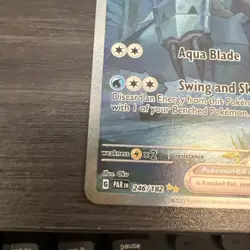 Golisopod ex 246/182 Sv04: Paradox Rift Holo Pokemon Card NM - Image 5