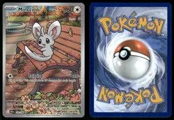 Pokemon Black Bolt Minccino 152/086 Holo Illustration Rare Near Mint - Image 3