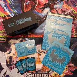 Pokemon 2018 TCG Ultra Prism ETB w/ Dividers & Sleeves *EMPTY* - Image 1