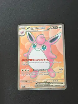 Wigglytuff exSV: Scarlet & Violet 151 187/165 Pokemon TCG Holo - Image 1