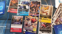 37x DIGIMON DEMO CARD DECK with RULES AND GAME MAT LIMITED CARDS MAMEMON LOBOMON - Image 3