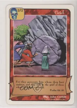 1996 Redemption - Collectible Card Game: Prophets Grief - Image 1