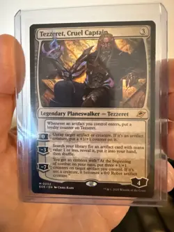 Tezzeret, Cruel Captain Regular Edge of Eternities NM Magic the Gathering MTG - Image 1