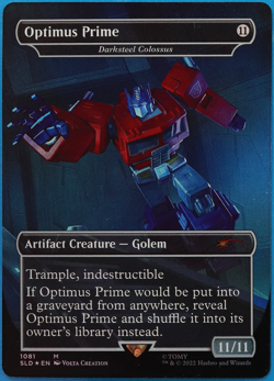 Optimus Prime Darksteel Colossus (Secret Lair Promo) FOIL NM (501979) ABUGames - Image 1