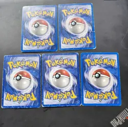 5x 1. Edition Pokemon Karten Sammlung | Dschungel & Fossil| WOTC | DE Vintage - Image 2
