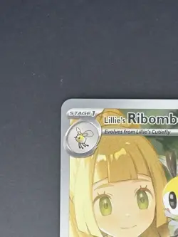 Pokemon TCG Lillie's Ribombee Card Journey Together Illustration, 164/159 - Image 2