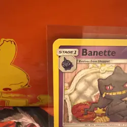 2018 Pokemon Banette 65/168 Rare Non-Holo Celestial Storm MP - Image 2