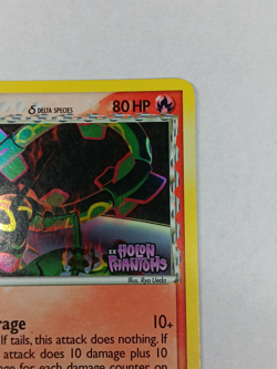 Pokemon Rayquaza 26/110 EX Holon Phantoms Stamped Holo Delta Species Card 2006 - Image 3