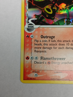 Pokemon Rayquaza 26/110 EX Holon Phantoms Stamped Holo Delta Species Card 2006 - Image 5