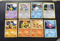 8x Snowflake Stamp Holo Vintage Pokemon Karten Sammlung | DE | Versch. Jahre - Image 1