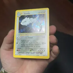 Pokemon TCG Steelix Holo Neo Genesis 15/111 Unlimited Holo Rare MP - Image 3