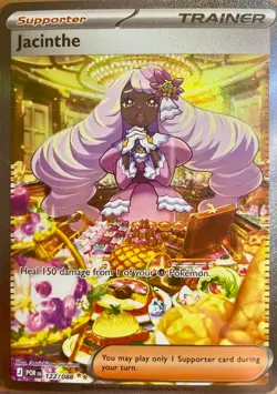 JACINTHE SECRET ILLUSTRATION RARE HOLO - POKEMON PERFECT ORDER 122/088 - Image 1
