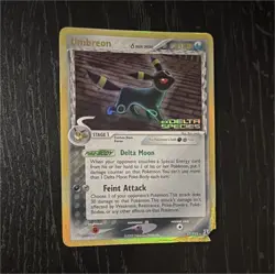 Umbreon 17/113 EX Delta Species Reverse Holo Rare 70 HP English 2005 - Image 1