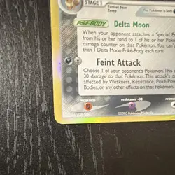 Umbreon 17/113 EX Delta Species Reverse Holo Rare 70 HP English 2005 - Image 5
