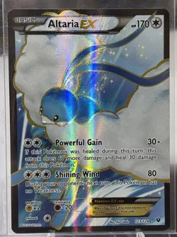 Altaria EX (Full Art) 123/124 Fates Collide Holo Pokemon LP Lightly Played - Image 1