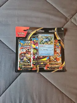Pokemon TCG Mega Evolution 3 Pack Blister - Golduck Sealed - Image 1